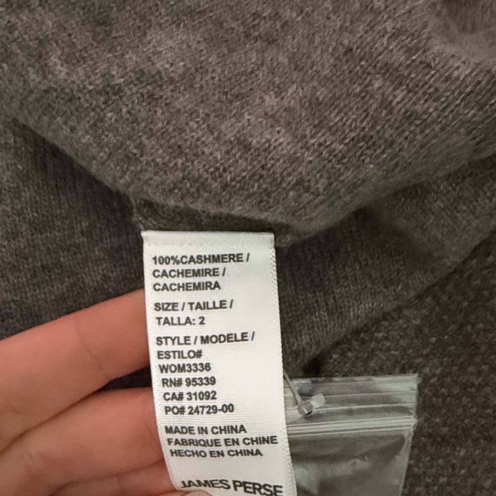 James Perse Light Beige Crew Neck Sweater - Picture 4 of 4